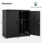 Afsluitbare Metalen Kantoorkast – Archiefkast met Verstel, Verzenden, Nieuw in verpakking