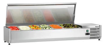 Bartscher Opzetkoelvitrine ED3-1501 | 5x1/3 GN + 1x1/2 GN |, Ophalen of Verzenden, Nieuw