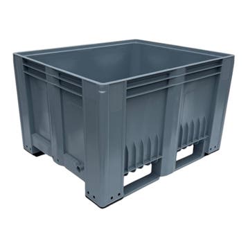 Kunststof palletbox PB019 nieuw met 2 sleden 1200x1000x765mm, Nieuw, 100 cm of meer, 60 cm of meer, 50 cm of meer