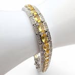 Zonder minimumprijs - Harry Ivens - Armband Zilver - Citrine, Sieraden, Tassen en Uiterlijk, Armbanden, Nieuw