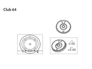 JBL Club 64 - Autospeakers - 6,5 Inch 2-weg Coaxiaal 180W, Verzenden, Nieuw