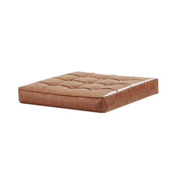 Berlin Ottoman kussen - Vintage brown, Ophalen of Verzenden, Nieuw
