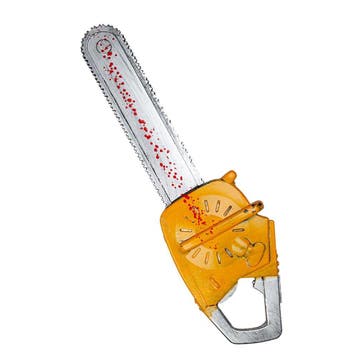 Kettingzaag met bloed 54cm (Texas Chainsaw Massacre), Verzenden, Nieuw, Feestartikel