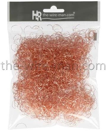 Lametta Curly Koper 15 gr, Ophalen of Verzenden, Nieuw