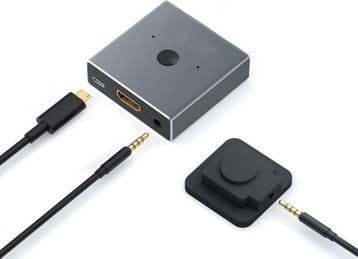 DrPhone HS8 HDMI 2.0 Ultra HD 4K@30Hz Switch met Afstandssch, Verzenden, Nieuw