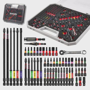 Geinxurn 58-delige Gereedschapset: Impact Schroefbits, Mini, Verzenden, Nieuw