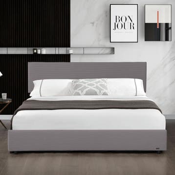 Tweepersoonsbed Juva met lattenbodem en opbergruimte 140x200, Verzenden, Nieuw