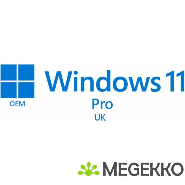 Microsoft Windows 11 Pro UK OEM, Computers en Software, Besturingssoftware, Nieuw, Verzenden