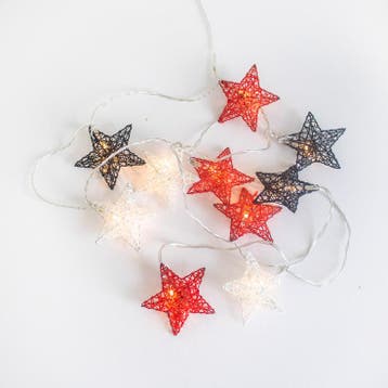 Kerst buiten lichtsnoer 3,3m incl. LED 10-lichts - Stellina, Diversen, Verzenden, Nieuw