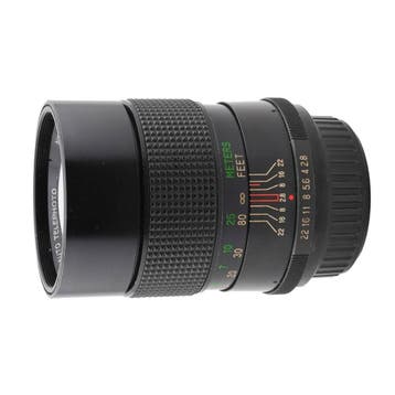 Vivitar 135mm f/2.8 Auto Telephoto voor Nikon F objectief, Verzenden, Zo goed als nieuw, Telelens
