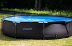 VirtuFit Rond Zwembad - 244 cm - Inclusief Filterpomp, Ophalen, Minder dan 80 cm, Nieuw, Opzetzwembad