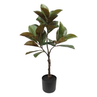 Kunstplant Magnolia | Gardalux | 95 cm (In pot), Huis en Inrichting, Woonaccessoires | Kunstplanten en Kunstbloemen, Verzenden