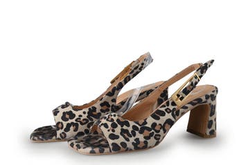 Babouche Slingbacks in maat 38 Panter, Overige kleuren, Verzenden, Babouche, Gedragen