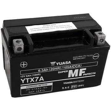 Yuasa Ytx7A Fa Accu Factory Activated, Verzenden, Nieuw