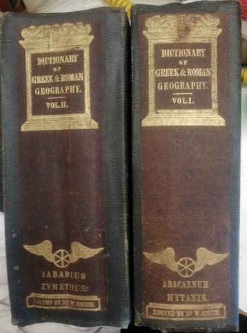 William Smith - Dictionary of Greek and Roman Geography -, Antiek en Kunst