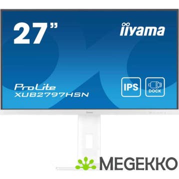 Iiyama ProLite XUB2797HSN-W2 27  Full HD 100Hz USB-C IPS, Verzenden, Nieuw, Iiyama