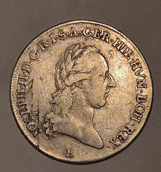 Oostenrijk-Nederland. Joseph II. 1/4 Kronenthaler (1/4, Postzegels en Munten, Munten | Nederland