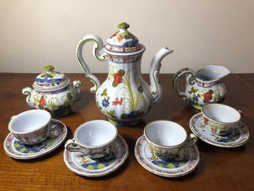 Set Completo dipinto a mano - Ceramiche di Faenza -