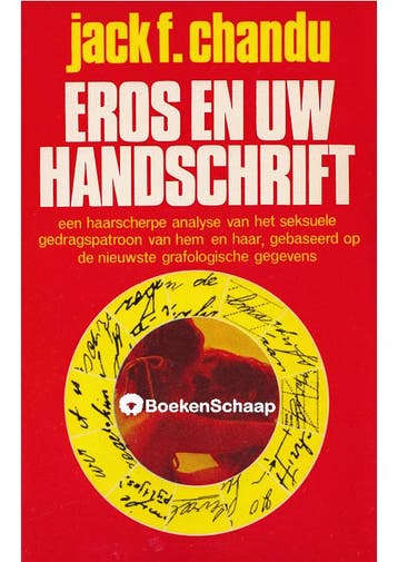 Eros en uw handschrift Jack F. Chandu, Verzenden, Gelezen