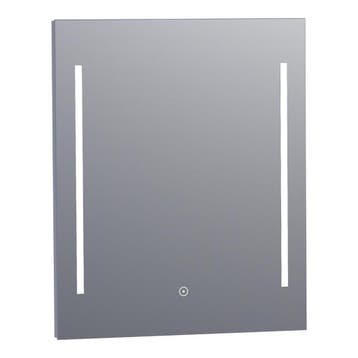 Brauer Pyrite Spiegel - Rechthoekig - 60 cm - met Directe, Huis en Inrichting, Ophalen of Verzenden, Nieuw