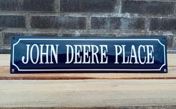 John Deere place Blauw, Verzenden, Nieuw