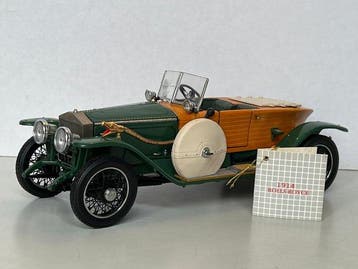 Franklin Mint 1:24 - Model cabriolet - Rolls Royce (1914), Nieuw
