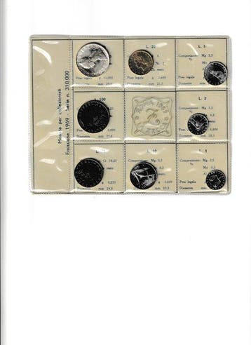 Italië. Lotto 2 Serie Divisionali 1969/1970 con 3 argenti