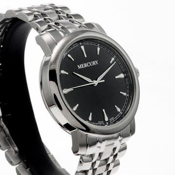 Mercury - Swiss Made Watch - ME375-SS-3 - Zonder, Nieuw