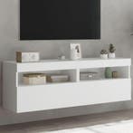 vidaXL Tv-wandmeubels met LED-verlichting 2 st 60x30x40 cm, Verzenden, Nieuw, Overige houtsoorten