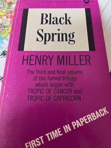 Black Spring 9780394174716 Henry Miller, Verzenden, Gelezen, Henry Miller