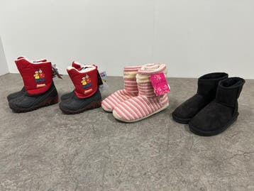 Veiling - kinderlaarsjes set 4-delig, Gebruikt