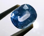 1 pcs Blauw Saffier - 4.53 ct - Instituto Gemólogico Español, Sieraden, Tassen en Uiterlijk, Edelstenen, Nieuw