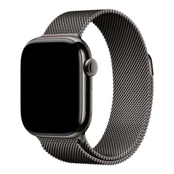 Apple Watch bandje Fiore - milanese - leisteen - leisteen /, Verzenden, Nieuw