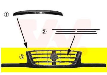 Grille o.a: Suzuki, Grand Vitara I (FT, GT - HT), Auto-onderdelen, Ophalen of Verzenden, Nieuw, Suzuki