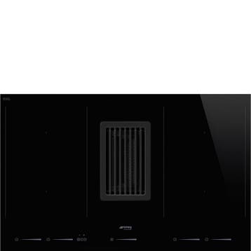 €1999 Smeg Universal HOBD682D1 kookplaat Zwart Ingebouwd, Ophalen of Verzenden, Nieuw