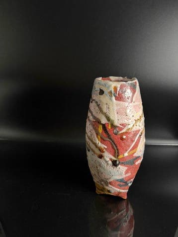 Vaas - Een andere dimensie Artistieke vaas - Japan - Toru, Antiek en Kunst