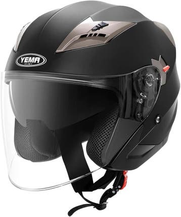Jethelm YEMA YM-627 Matzwart M | Retourdeal 29% Korting, Overige merken, Heren, Jethelm, Ophalen of Verzenden