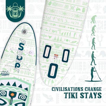 FunWater Stand-Up Paddleboard, TIKI Paddleboard voor volwass, Verzenden, Zo goed als nieuw