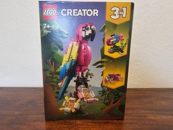 Lego Set - 31144. Exotic Pink Parrot - Creator - Creator, Nieuw