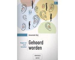 Boek Gehoord worden omgaan met slechthorendheid 978903349223, Boeken, Verzenden, Zo goed als nieuw