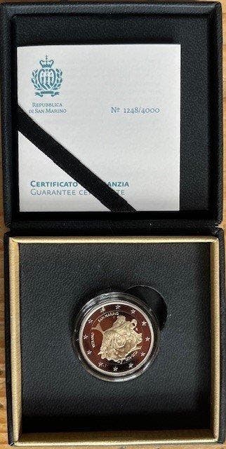 San Marino. 2 Euro 2026 Tiziano Proof (Zonder