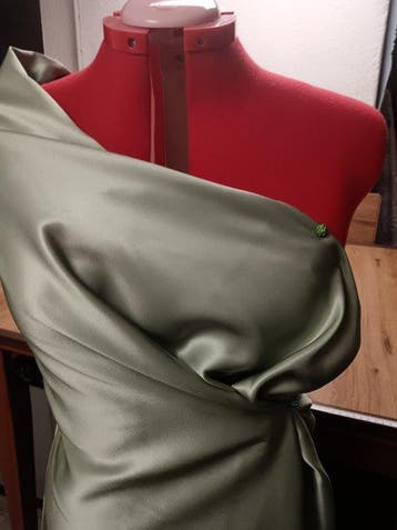 Duchesse van zuivere zijde E 730 Maat 4x1,40 m - Textiel -