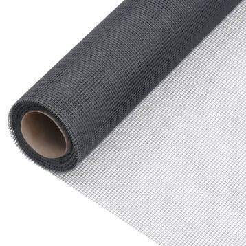 vidaXL Gaas 60x500 cm glasvezel grijs, Verzenden, Nieuw, Overige materialen, Minder dan 1 meter