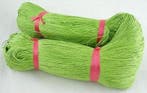 10 meter Waxkoord katoen 1 mm – lime green, Ophalen of Verzenden, Nieuw, Draad
