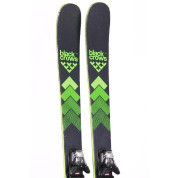172,1 freeride skis BLACK CROWS CAPTIS 2025, black/green, g, Sport en Fitness, Verzenden, Gebruikt