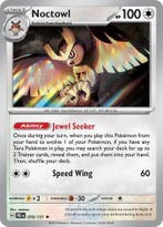 Noctowl 078/131 holo Prismatic Evolutions, Ophalen of Verzenden, Nieuw, Losse kaart, Foil