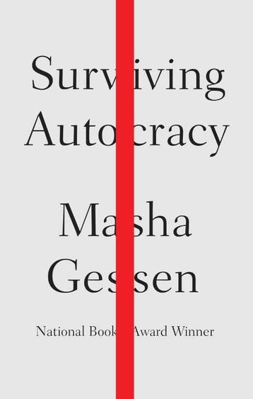 Surviving Autocracy - Masha Gessen 9780593191972, Verzenden, Gelezen, Masha Gessen