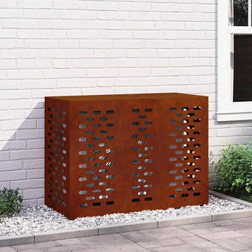vidaXL Airconditioner hoes Roestkleurig 110 x 50 x 80 cm, Verzenden, Nieuw