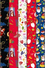 Rol Inpakpapier Sinterklaas diverse dessins, Ophalen of Verzenden, Nieuw