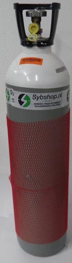 Gasfles eigendom 20 liter zuurstof inclusief vulling, Verzenden, Nieuw